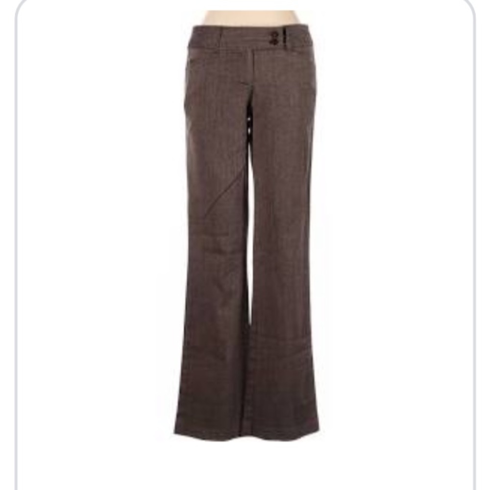 Brown dress slacks